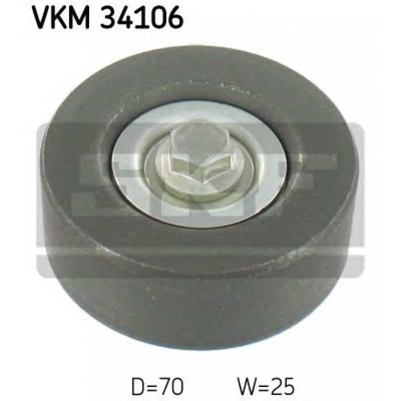 VKM 34106 SKF Обводний ролик